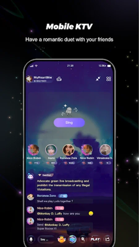 Gamfun for Android - Connect Globally with Secure Voice Chat