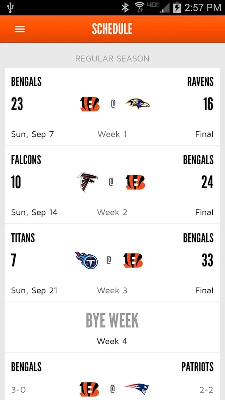 Bengals for Android - Stay Updated with Team News