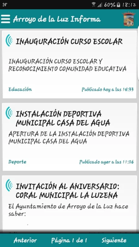 Arroyo de la Luz Informa for Android - Stay Informed with Local Updates