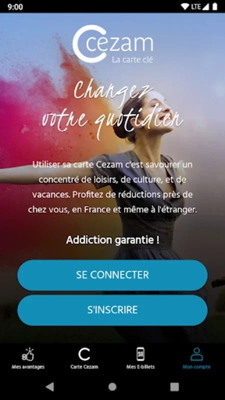 Ma Carte Cezam for Android - Enjoy French Entertainment Discounts