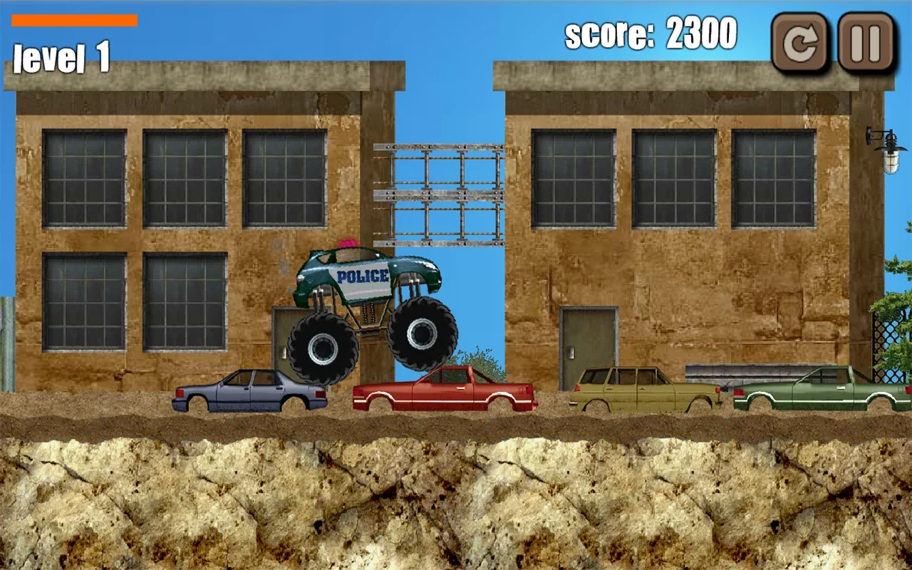 Police Monster Truck for Android - Thrilling Driving Experience