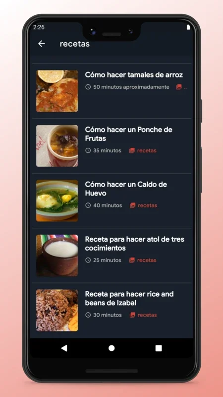 Guatemalan Recipes - Food App for Android