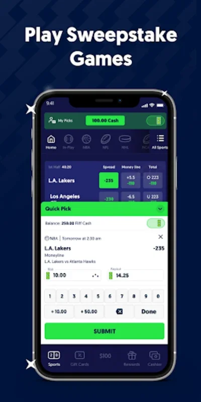 Fliff - Sports Picks for Android - No Downloading Required