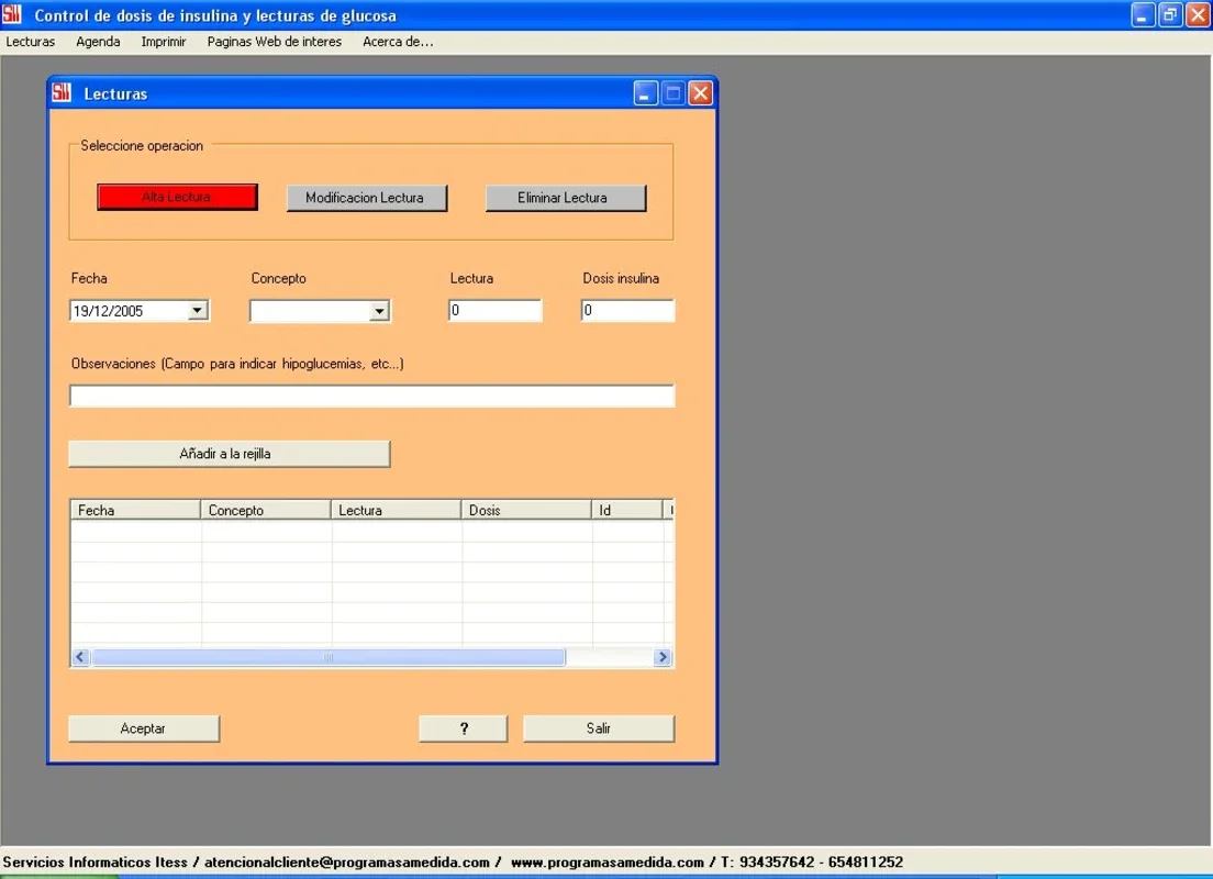 Gestion Diabetes for Windows: Manage Diabetes Effectively