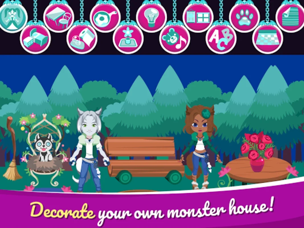 My Monster House for Android: Create a Spooky Home