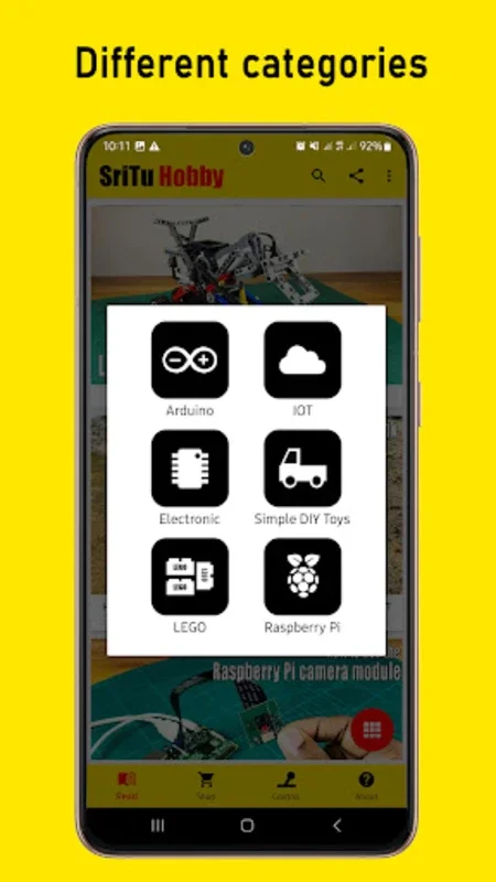 SriTu Hobby for Android: Comprehensive Electronics Learning