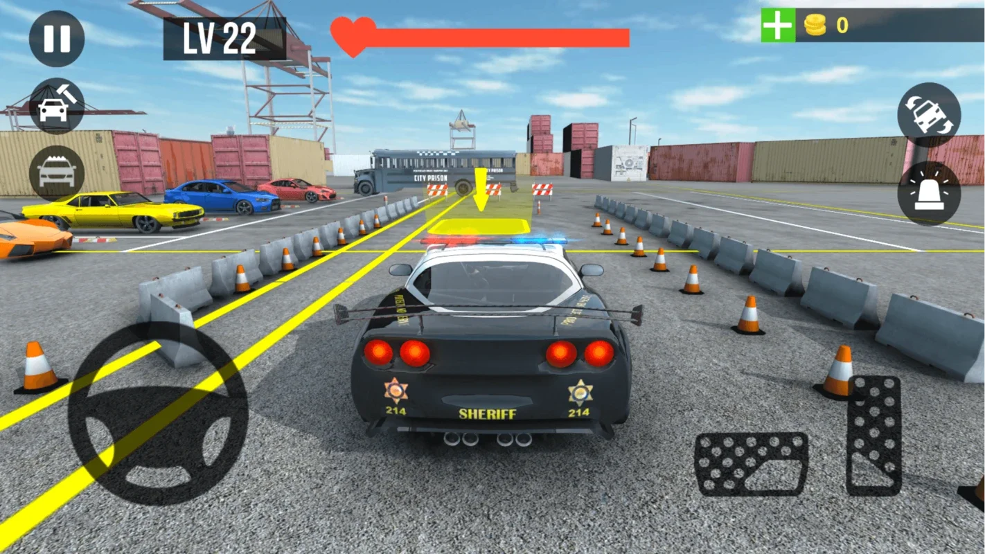 Police Car Parking Real Car for Android - Test Your Skills