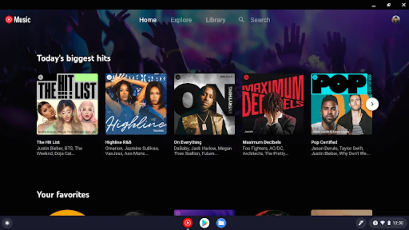 YouTube Music for Chromebook: Stream 70M+ Songs on Android