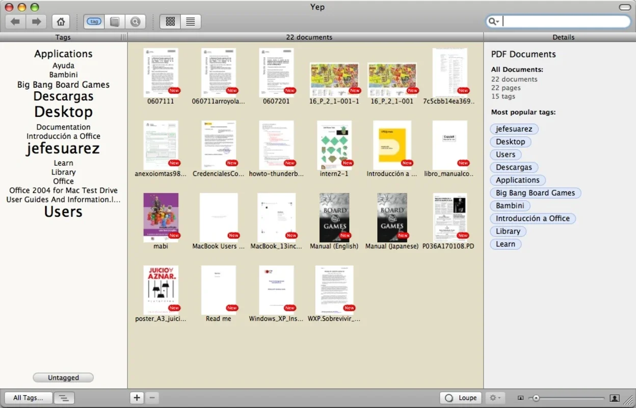 Yep for Mac: Efficient PDF Management