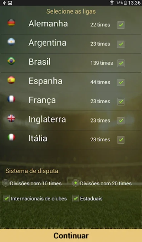 Brasfoot for Android - Manage Your Football Team