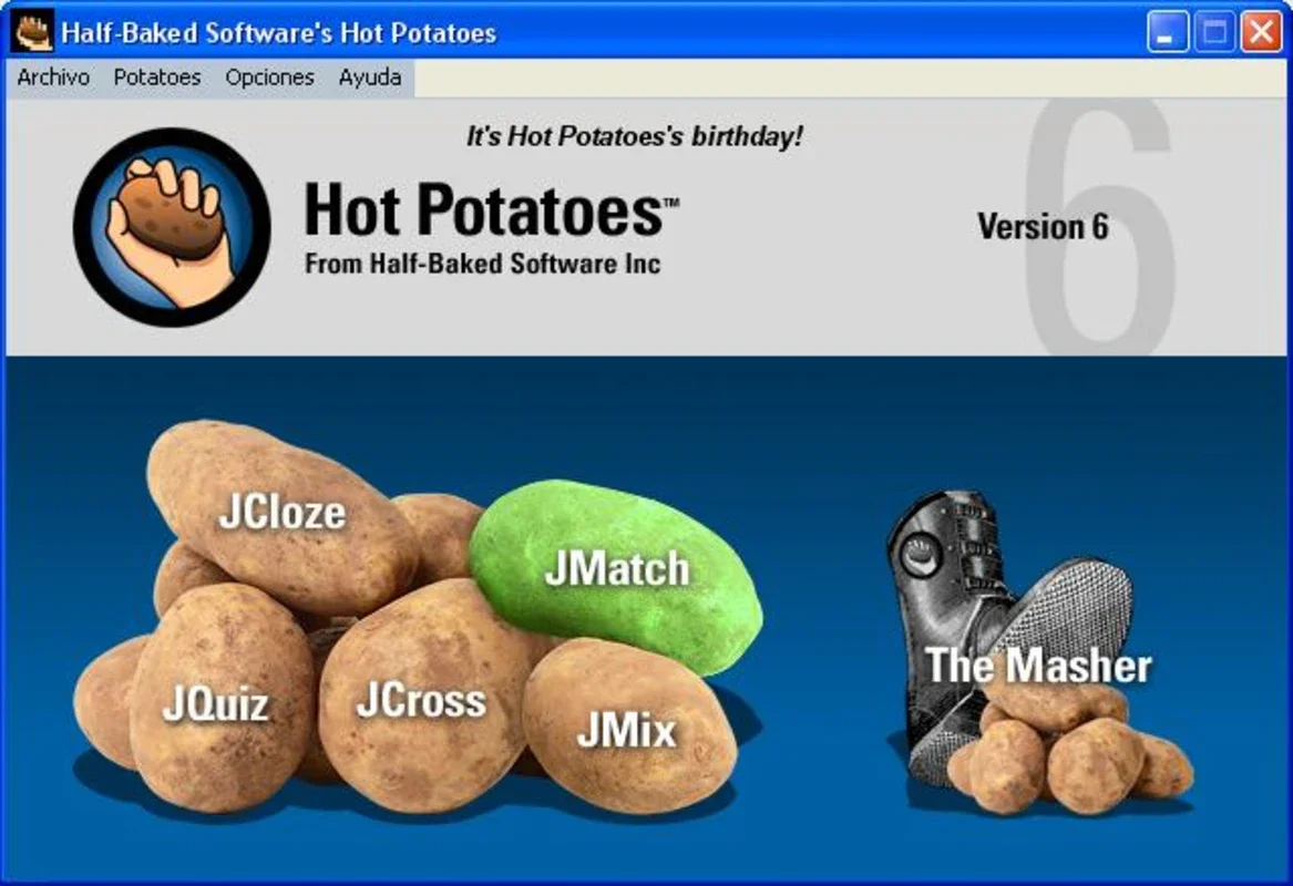 Hot Potatoes for Windows - Educational Exercises Tool