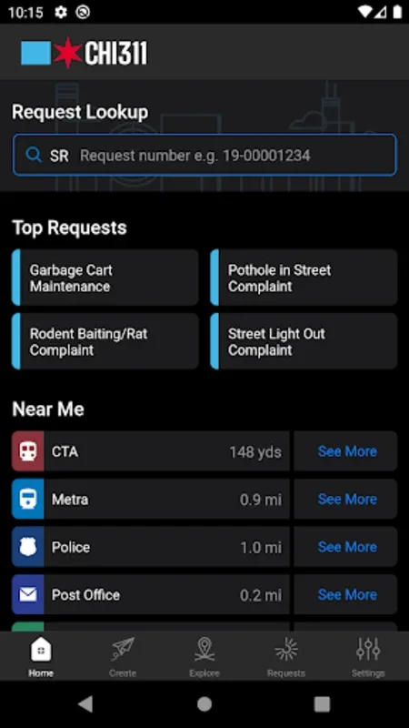 CHI311 for Android: Report Chicago City Issues
