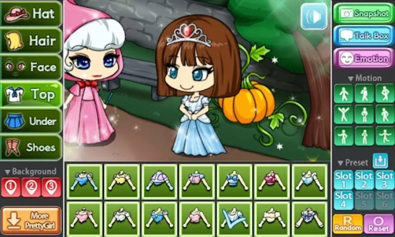 Pretty Girl's Cinderella Style for Android: Magical Fashion