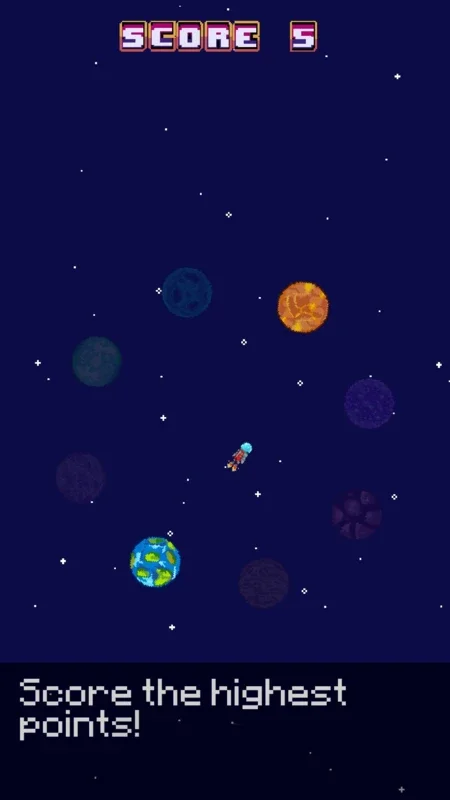 Jump, Astronaut! for Android - Train Your Reaction Skills