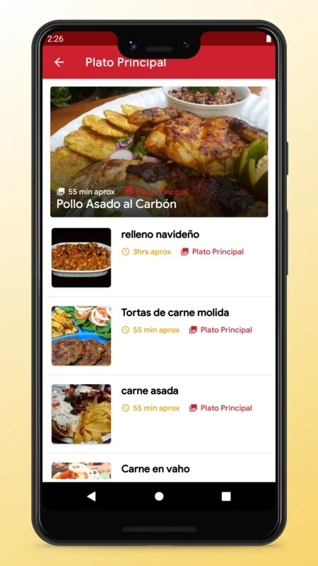 Nicaraguan Recipes - Food App for Android - Discover Delicious Dishes