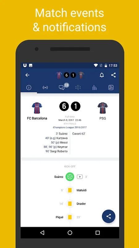 Barca Live for Android - Keep Barcelona FC Fans Informed