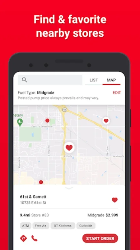 QuikTrip: Food, Coupons & Fuel for Android - Streamlined Shopping