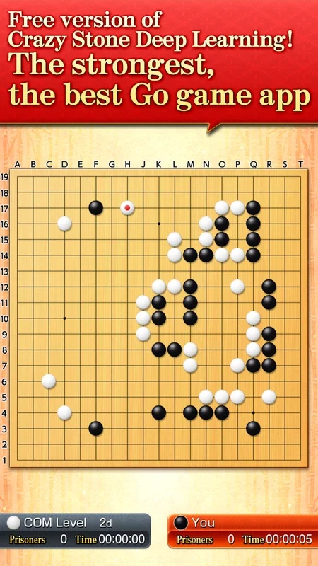 CrazyStone DeepLearning for Android: AI-Powered Go Game
