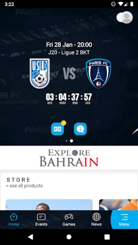 Paris FC for Android - Stay Updated with Club News