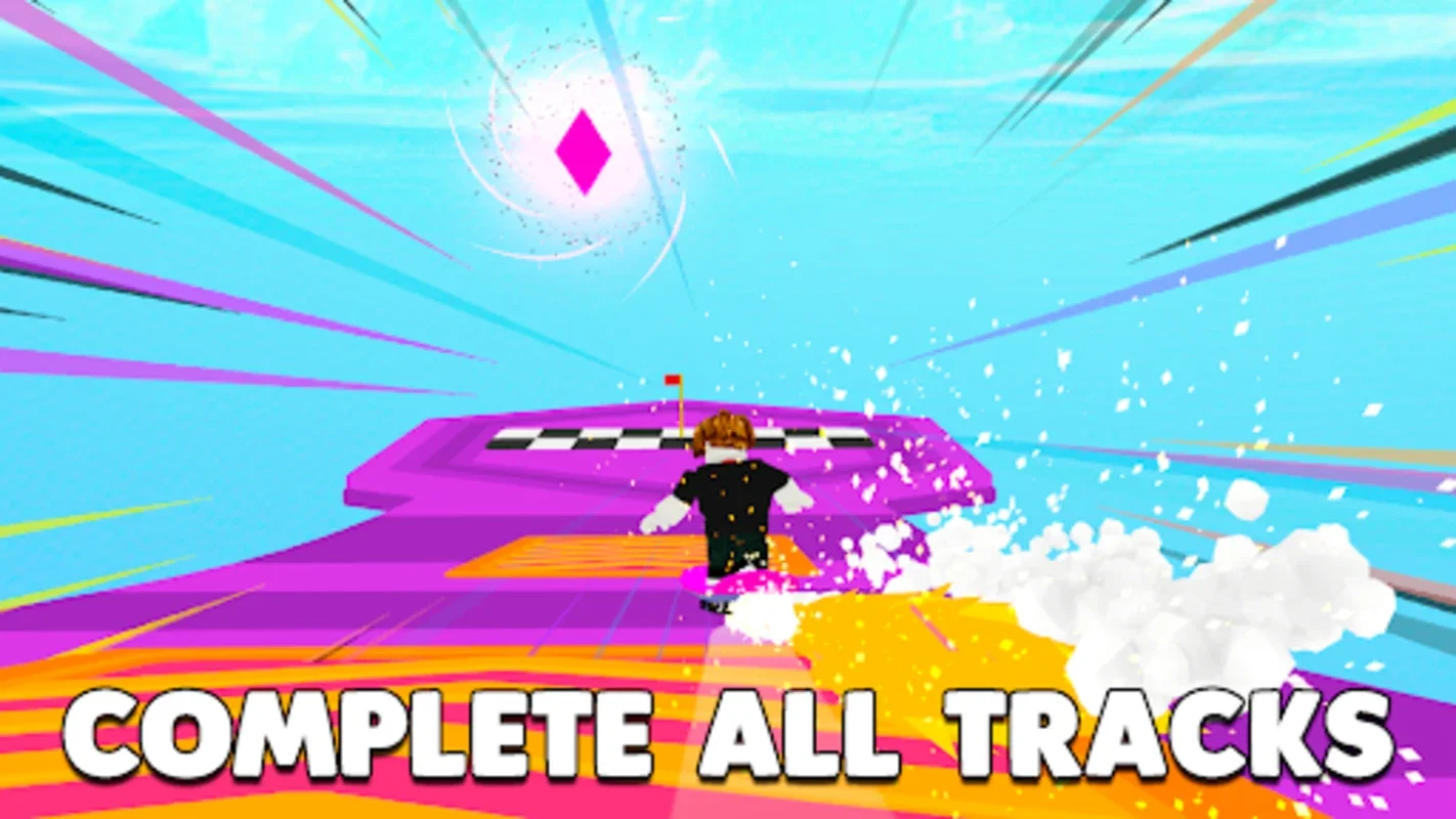 Obby Snowboard Parkour Racing for Android - Thrilling Challenges