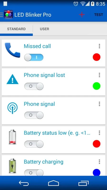 LED Blinker Lite for Android - Customize Notifications Easily