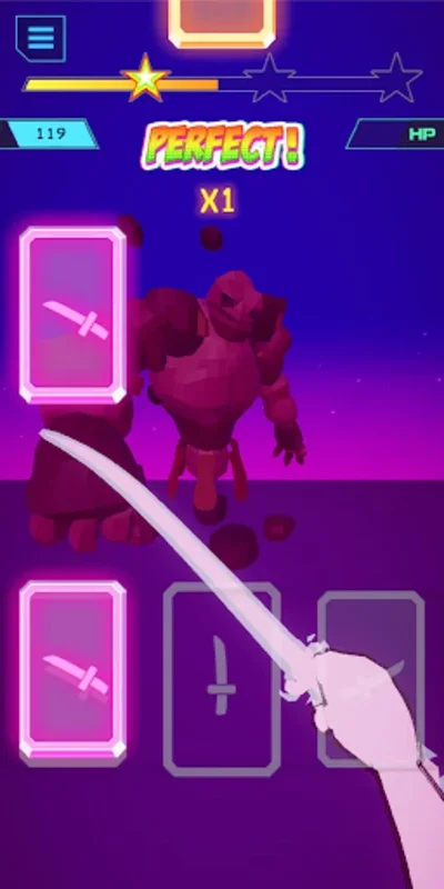 Slash Dash on Android: A Rhythm - Parkour Adventure