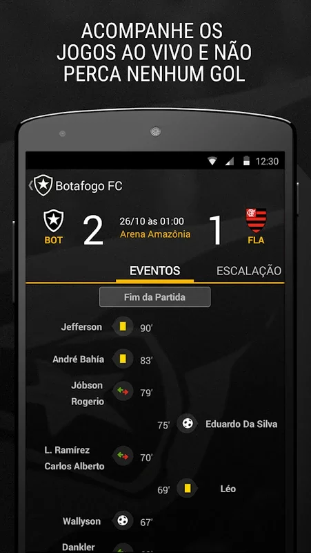 Botafogo for Android - Follow the Brazilian Team