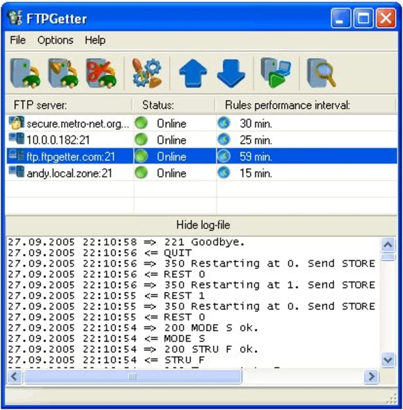 FTP Getter for Windows - Enabling Automatic Uploads