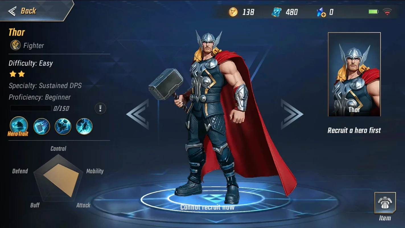 MARVEL Super War for Android - A MOBA with Marvel Characters