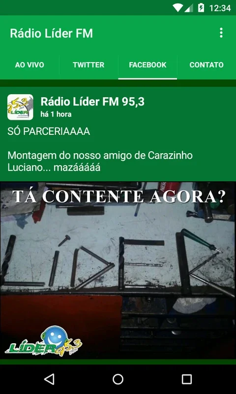 Lider FM for Android - Stream Rio Grande do Sul's Hits