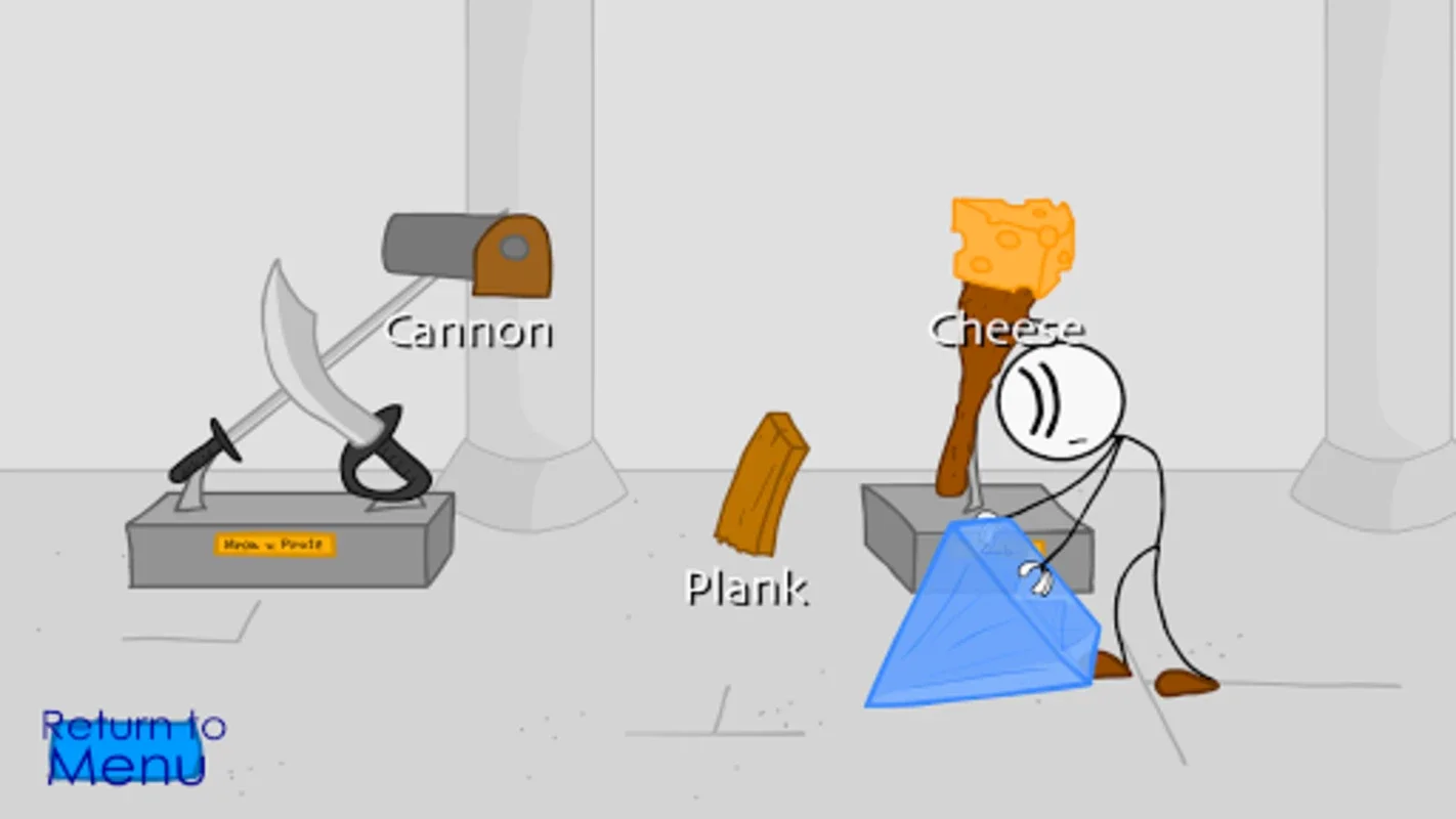 Stealing the Diamond: An Android Stickman Adventure