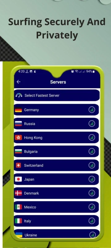 Super X VPN for Android - Secure Browsing Solution