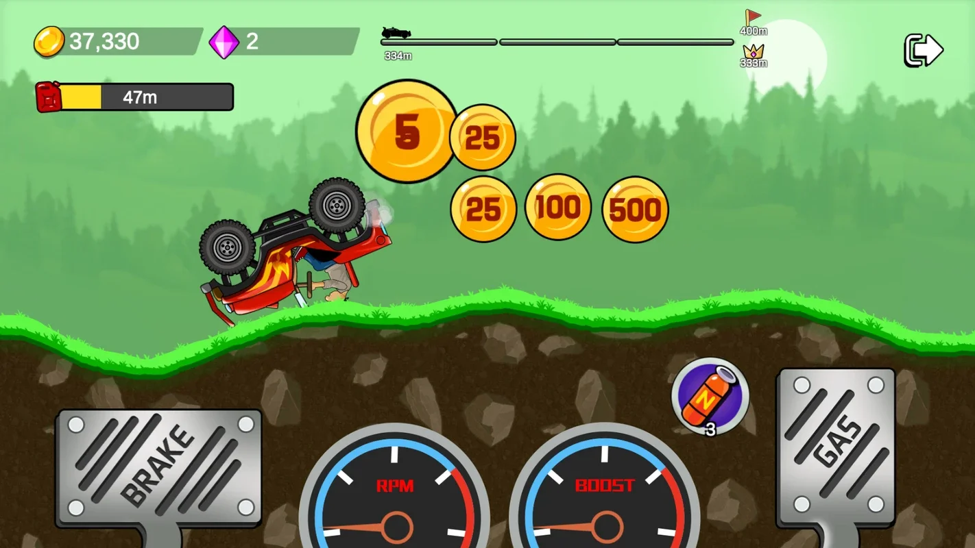 Hill Car Race for Android - High - Score Racing on Hills