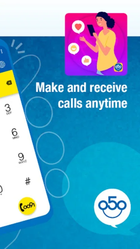 050 Free for Android - Affordable International Calls