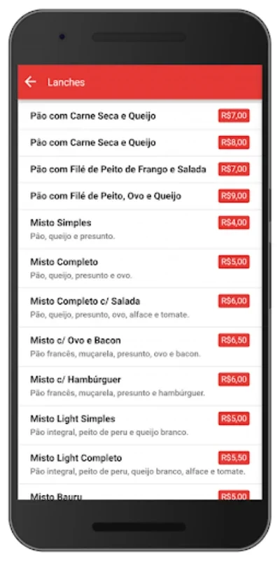 Gonçalina for Android: Simplify Food Ordering