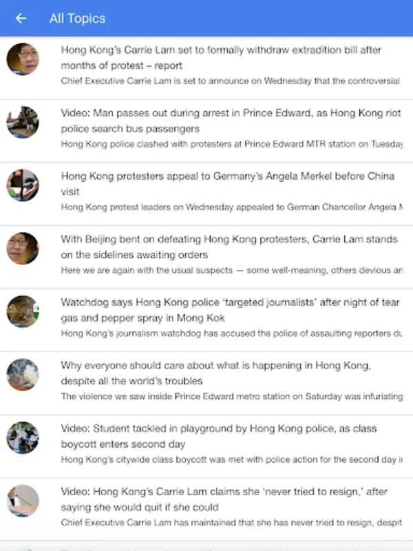 Hong Kong Free Press for Android - Unbiased News Source