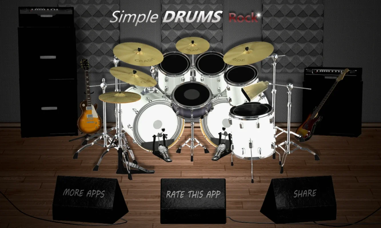 Simple Drums Rock for Android - Enjoy Realistic Drumming