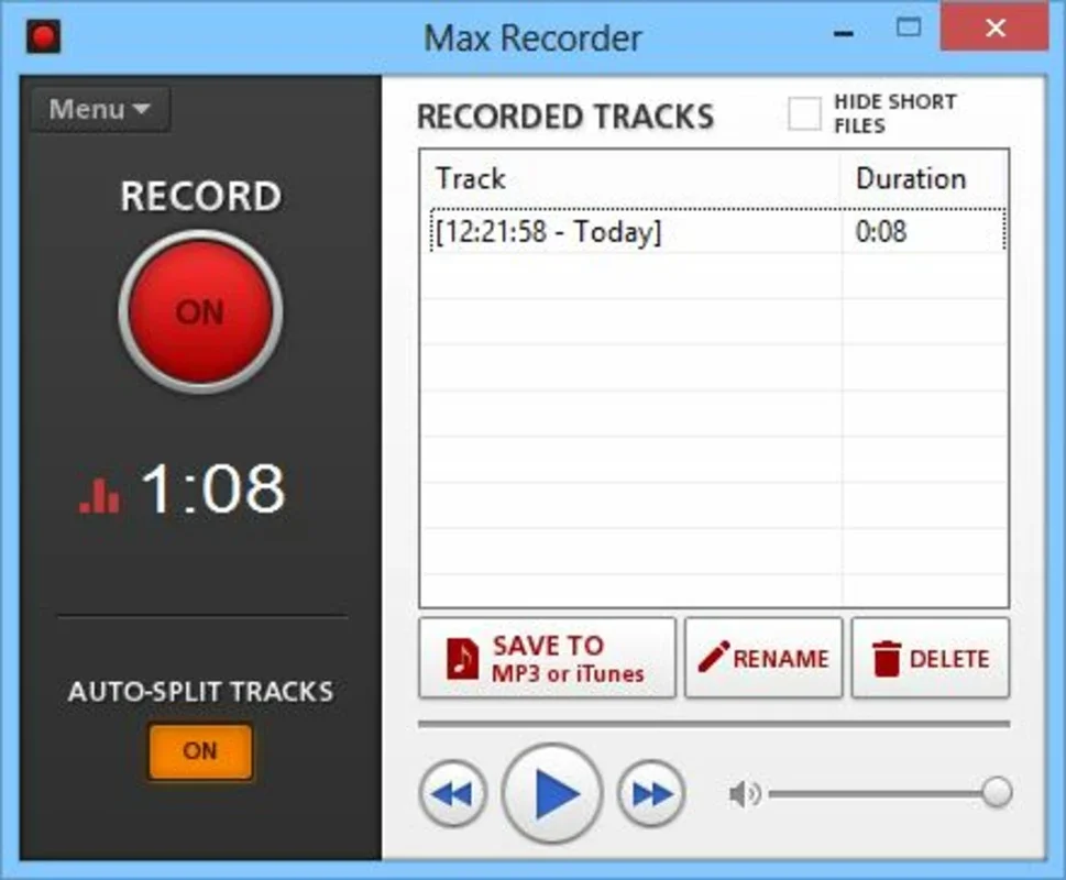 Max Recorder for Windows - Record Audio from Various Sources