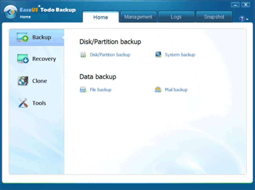 EaseUS Todo Backup Home for Windows - Comprehensive Backup