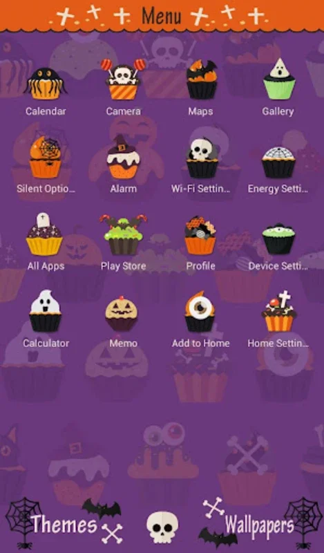 Halloween Cupcakes Theme for Android - Add Spooky Fun to Your Device