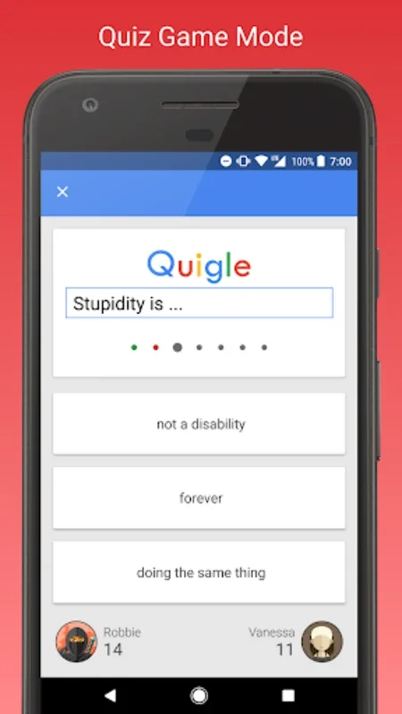 Quigle - Google Feud + Quiz for Android: Enhance Knowledge