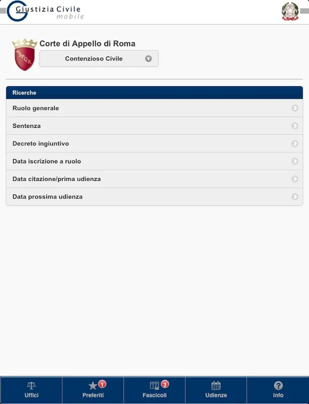 Giustizia Civile for Android - Access Civil Records Easily