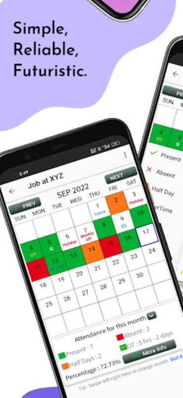 Self Attendance for Android - Manage Attendance Easily