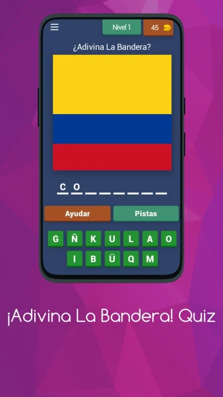 ¡Adivina La Bandera! Quiz for Android - Engaging Flag Game