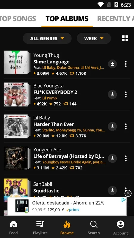 Audiomack for Android: Discover New Music