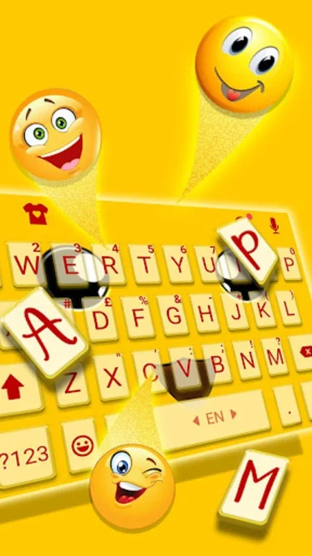 Cute Yellow Mouse Keyboard Theme for Android - Stylish & Personalized