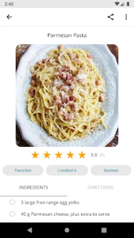 Pasta Recipes for Android: Delicious Dishes at Your Fingertips