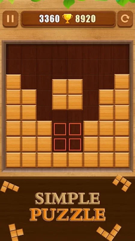 Wood Block Puzzle for Android - No Downloading Needed