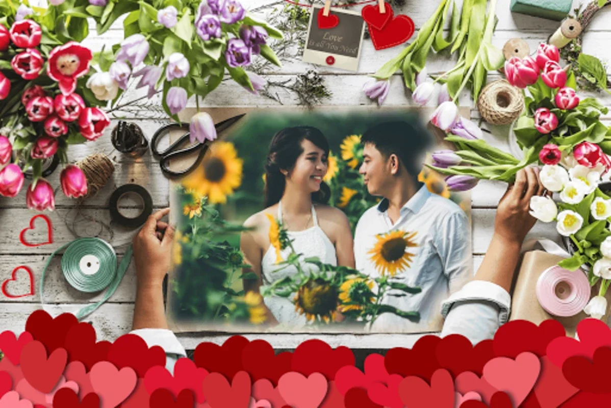 Art Love Frame - Transform Photos Romantically on Android