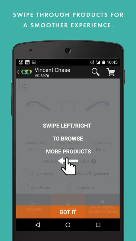 Lenskart for Android - Shop Stylish Eyewear at Your Fingertips